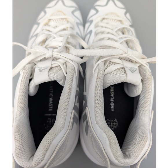 Adidas Freak 22 Low Football Cleats Mens Size 10 White Silver GW3390 Bounce - Picture 10 of 12